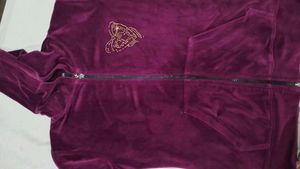 Purple Velvet Jacket