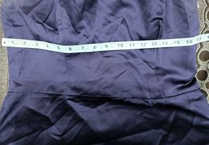 Purple Colour Tussar Silk Gown