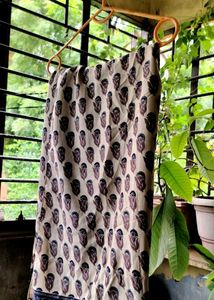 Printed Crepe Silk Saree
