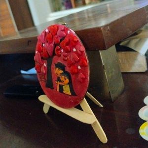 Handmade Lippan Customised For Couples