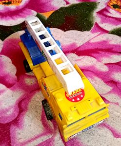 New Boys Playing Crane Truck . Cran For Child .