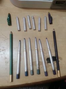 Lipliner And Eyeliner Pencils Combo