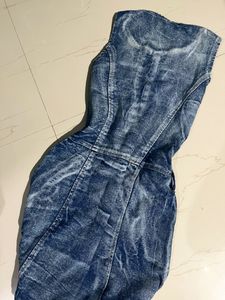 Trendy Denim Dress 💙