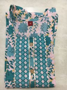 Brand New Cotton Kurti With Pant