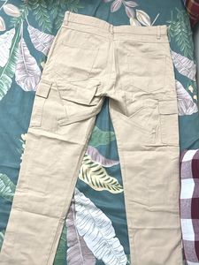 Beige Cargo Pants - Highlander Brand, Limited
