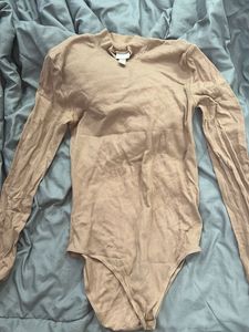 H&amp;m Brown Body Suit