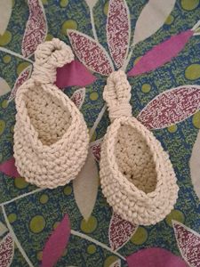 Handmade Crochet Holders (Set Of 2)