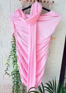 Pink Bodycon Mini Dress