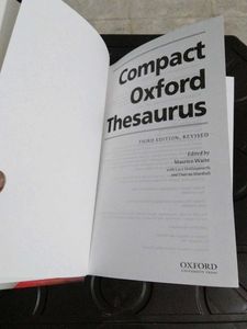 Compact Oxford Thesaurus