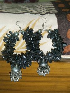 Unique Black Earrings