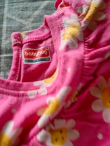 Cute Pink Floral Dress