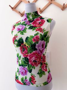 MESH FLORAL TOP