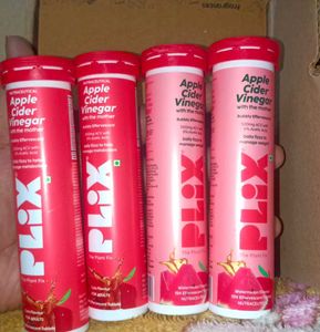Plix Apple Cider Vinegar Effervescent Tablets