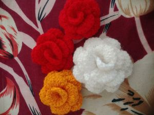 Crochet Flower Embellishments