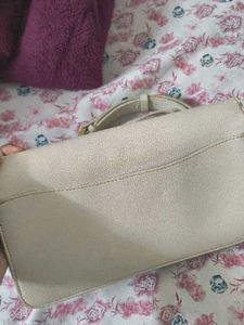 Elegant Cream Crossbody Bag