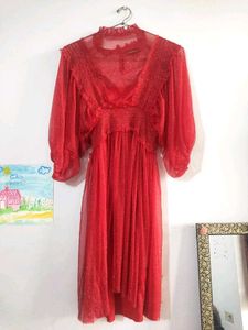 Pink Glitter Party Dress