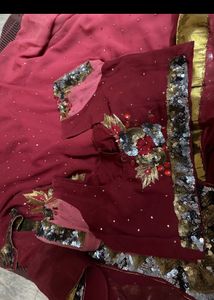 Full Heavy Saree Party Wear
