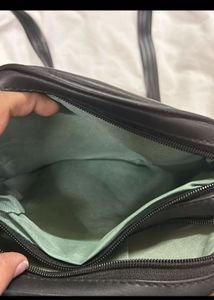 Twins Black Crossbody Bag