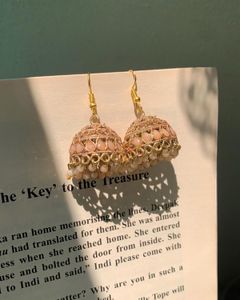 Pink Jhumka