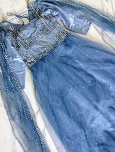 🔥Wedding Gown Engagement Party Wear designer 🔥💙