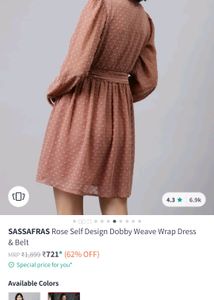 Sassafras Xl Pink Dress