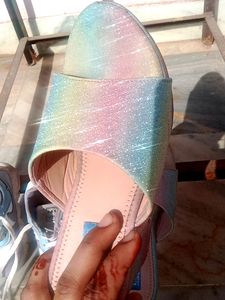Unicorn 🦄 Shimmery Block Heels