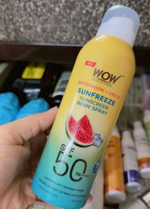 Wow Sunscreen Spray