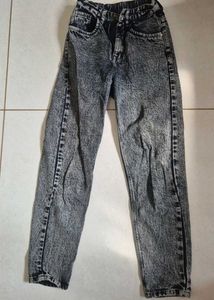 Acid Wash Denim Jeans