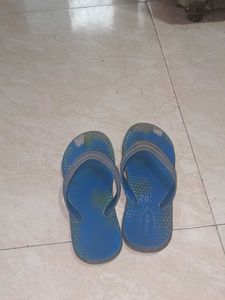 Blue Flip Flops