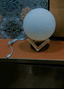 Moon Lamp  Multi Colour With Cable Stand
