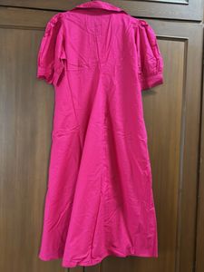 Pink Collared Dress