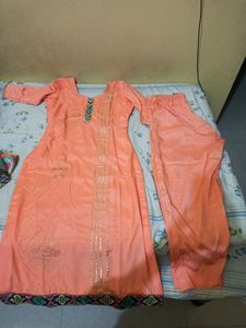 Krabe Peach Trouser Suit