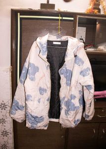 Cloud Print Padded Jacket