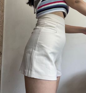 Beige Shorts