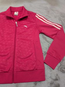 ANTA *Keep moving* Track Jacket -Hot Pink