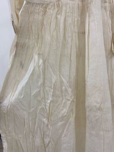 Elegant Embroidered khadi Kurta Off white