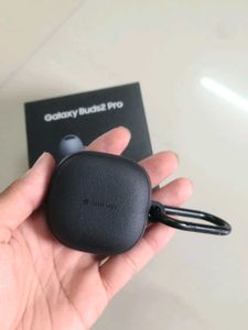 CASEOLOGY Spigen Earbuds Case Cover  (Matte Black)