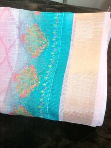 Pink &amp; Teal Dupatta💓