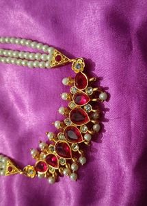 Festive with Gold-Plated Big Pendent Mangalsutra