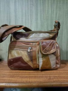 Imported patch work bag