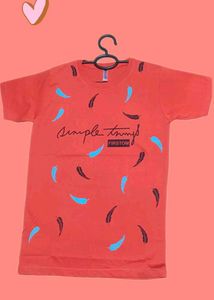 Red Graphic T-shirt