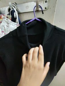Black Turtleneck Long Sleeve