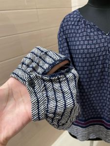 GAP Print Blouse Top