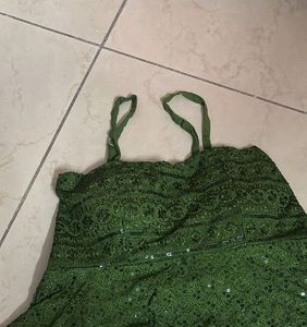 Green Padded Ethnic Top 💚