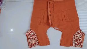 heavy work  lehanga with attached saree &amp; blouse