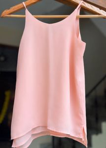 Spaghetti Strap Peachy Pink Top
