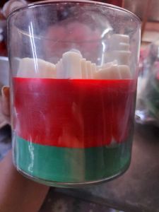 Festive Holiday Candle