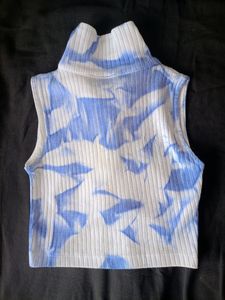 Blue Crop Top For Girls!