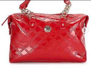 New Tommy Hilfiger Patent Red Handbag