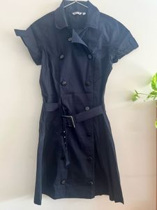 SALE - Globus Black Belted Dress